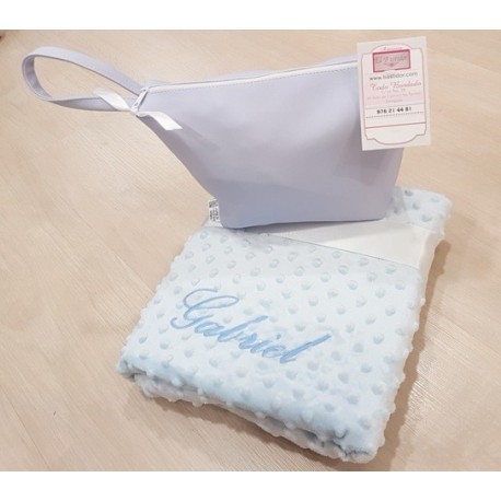 Conjunto Mantita y Neceser