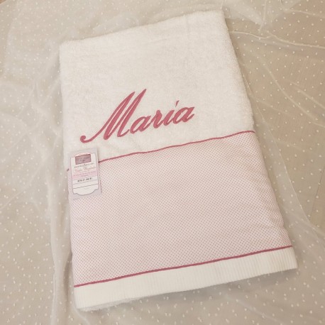 TOALLA DUCHA PUNTITOS