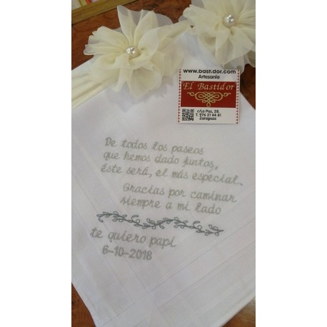 PAÑUELO DE BAUTIZO